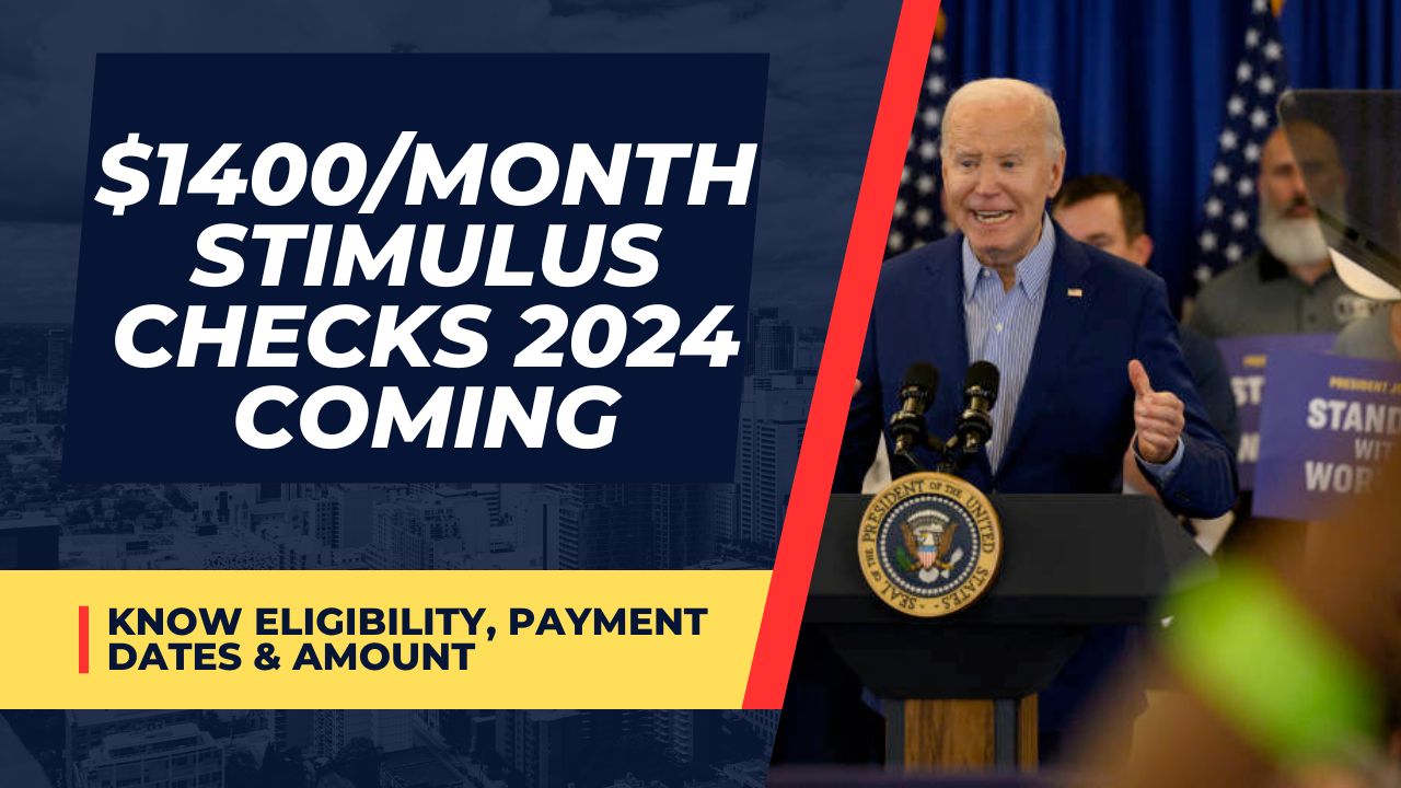 $1400/Month Stimulus Checks 2024 Coming For SSI, SSDI and VA - Know Eligibility, Payment Dates & Amount